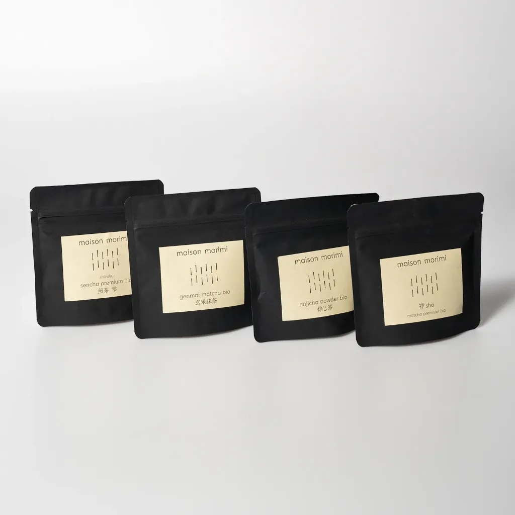 Coffret découverte Maison Morimi, 4x sachets refermables de 50g (standard)