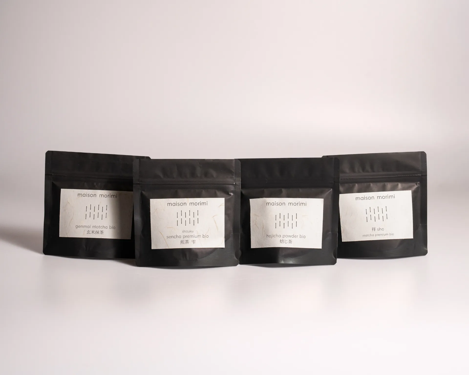 Coffret découverte Maison Morimi, 4x sachets refermables de 50g (standard)