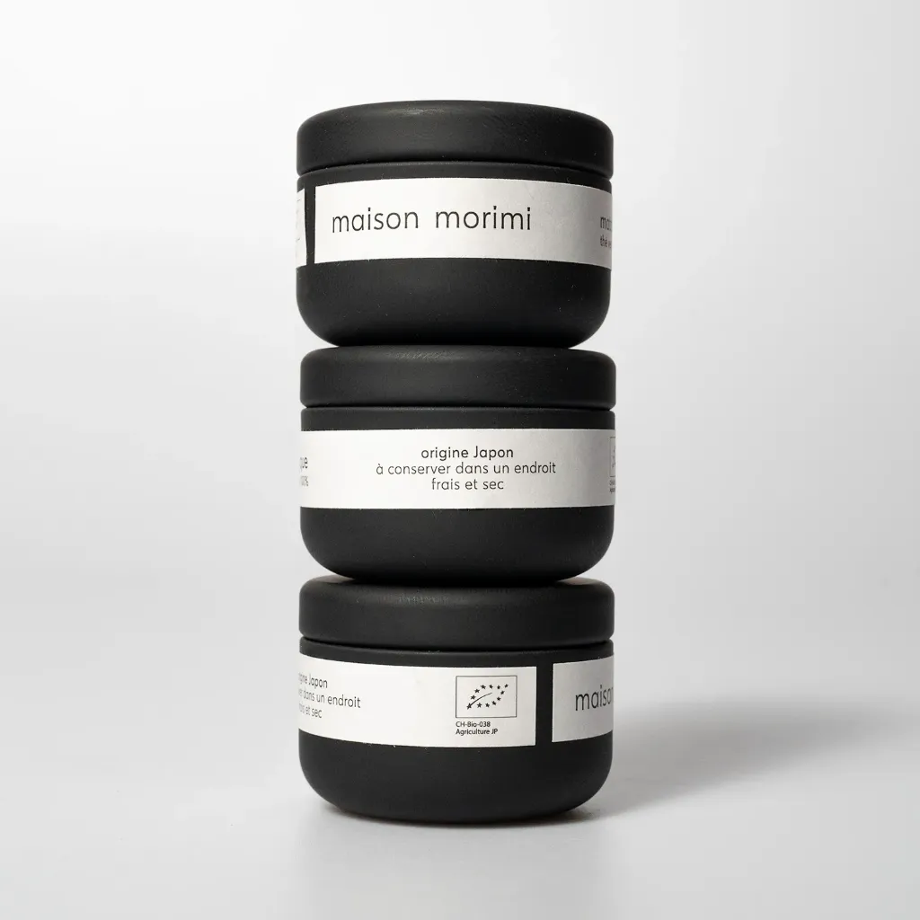 Coffret Matcha Ceremonial Bio 天 AMA, Matcha Ceremonial Bio 凛 RIN et Matcha Ceremonial Bio 凛 ZUI, 3x20g (standard)